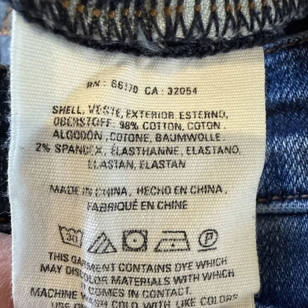 Anthropologie Pilcro & the Letterpress Stet Skinny Jeans Size 28 Medium Wash